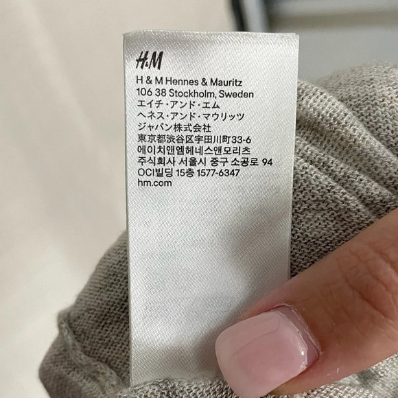 Women's H&M Cardigan Duster Sweater - Sz. M - Picture 7 of 7